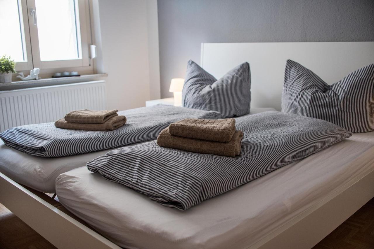 Schlafplaetzle Hotel คาร์ลชตัดท์ ภายนอก รูปภาพ